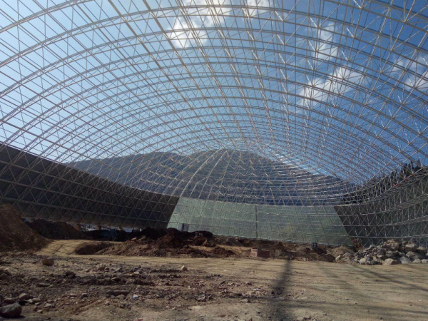 衡水干煤棚网架加工案例