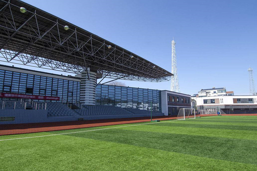 衡水体育场看台网架工程